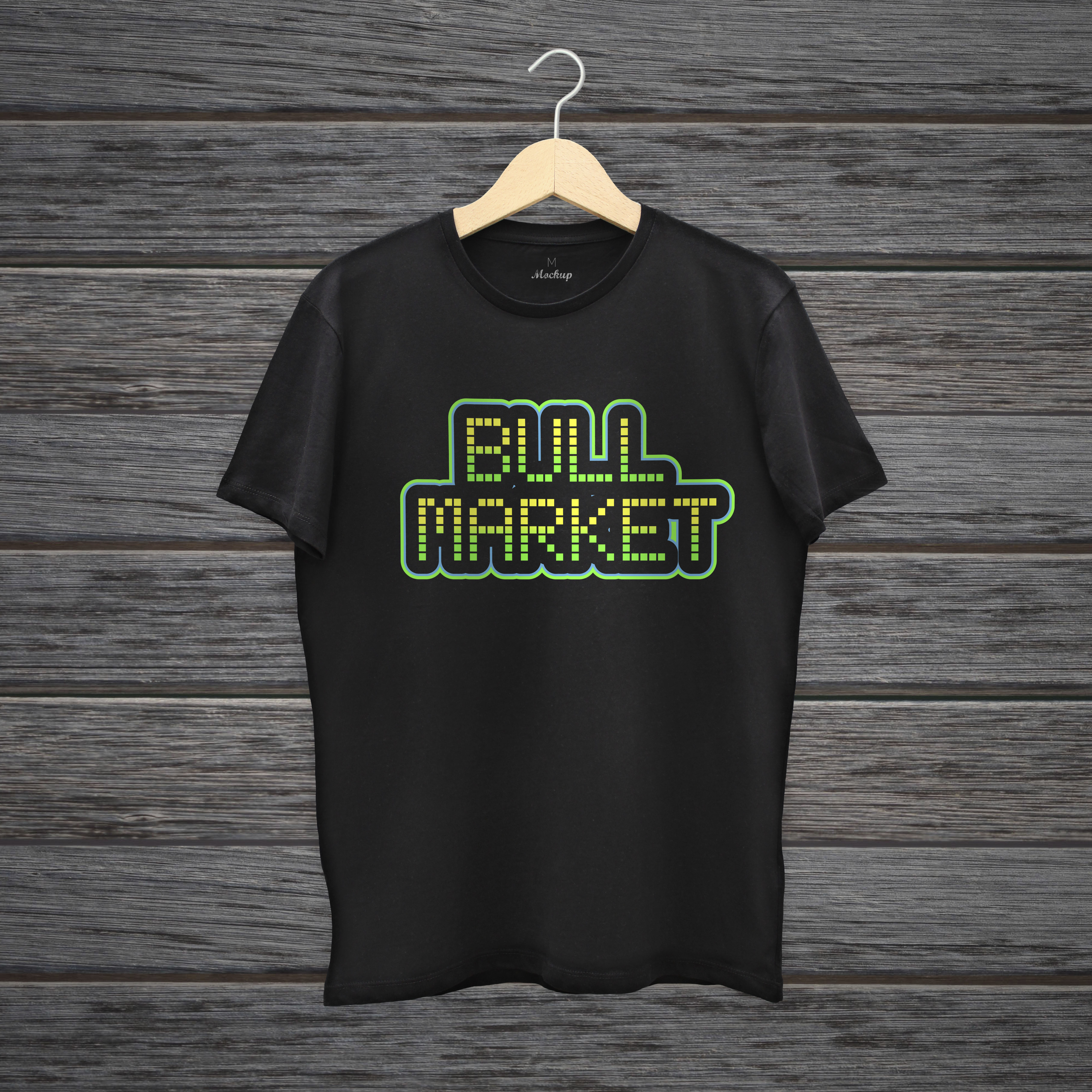Home mockup black t shirt copy